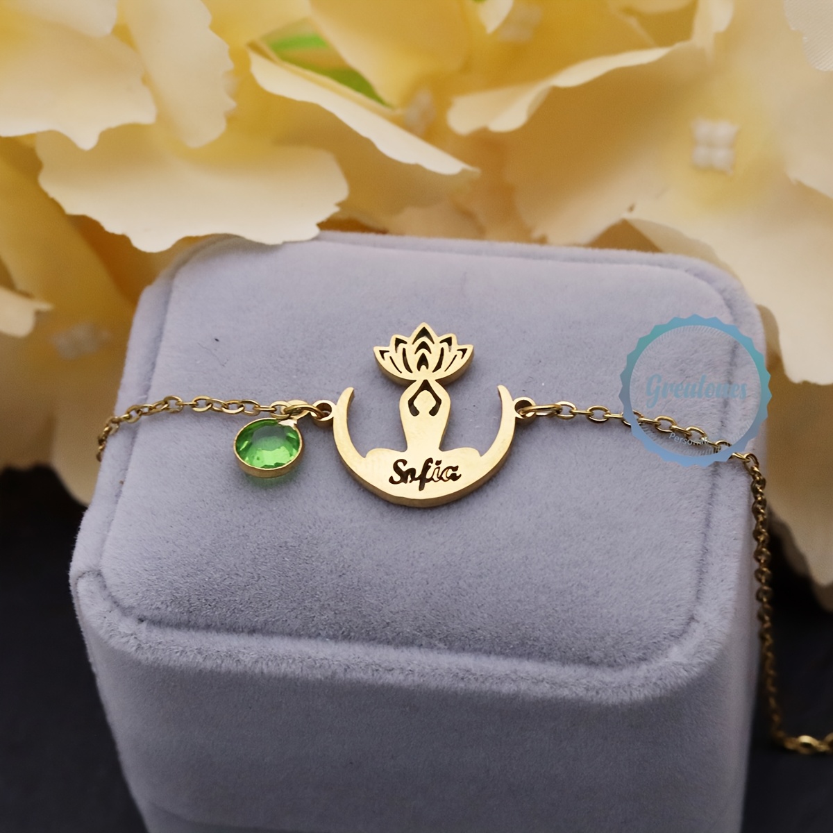 Custom Name Bracelet, Personalized Stainless Steel Gift